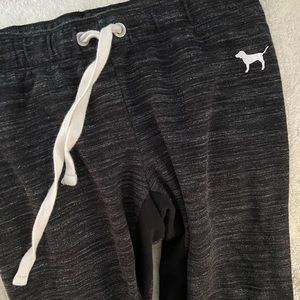 Black / gray Victoria’s Secret joggers